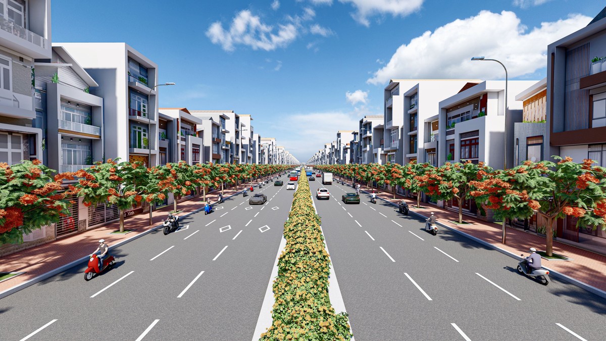 Phối cảnh dự án quốc lộ 50 trong tương lai. Ảnh: BAN GIAO THÔNG