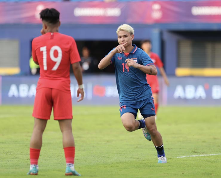 Trực tiếp bóng đá U22 Thái Lan - U22 Singapore: Chiến thắng nhẹ nhàng (Hết giờ) - 7