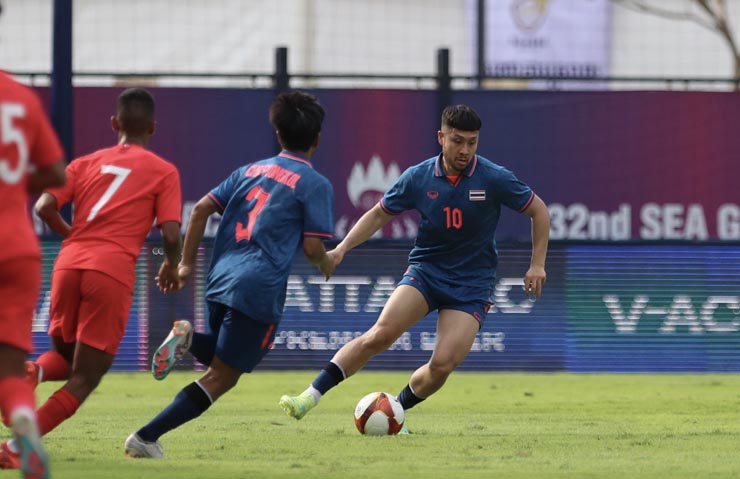 Trực tiếp bóng đá U22 Thái Lan - U22 Singapore: Chiến thắng nhẹ nhàng (Hết giờ) - 3