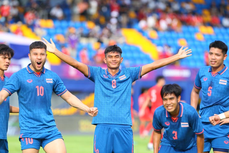 Trực tiếp bóng đá U22 Thái Lan - U22 Singapore: Chiến thắng nhẹ nhàng (Hết giờ) - 2