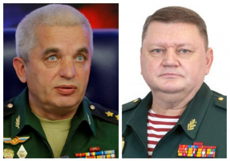 Tướng Mikhail (trái) được thay thế bởi ông&nbsp;Alexei Kuzmenkov - cựu quan chức của Lực lượng Vệ binh Quốc gia. Ảnh: Getty.