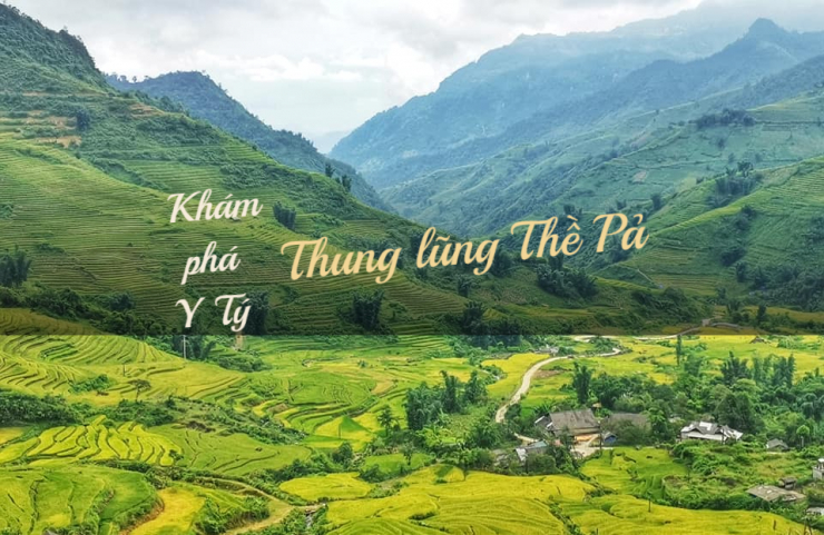 Thung lũng Thề Pả vào mùa lúa chín sẽ nhuộm sắc vàng óng cả vùng đất rộng lớn thênh thang.