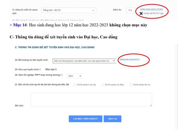Thí sinh đăng ký dự thi tốt nghiệp THPT trực tuyến như thế nào? - 7