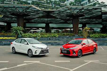 Giá xe Toyota Vios niêm yết và lăn bánh tháng 5/2023