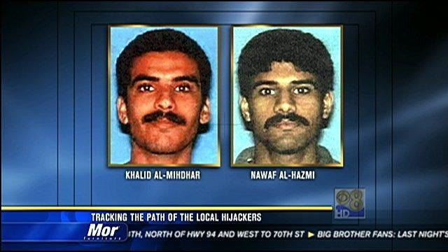 Chân dung 2 kẻ không tặc Nawaf al-Hazmi và Khalid al-Mihdhar từng tham gia vào hoạt động tình báo chung giữa CIA và Saudi Arabia.