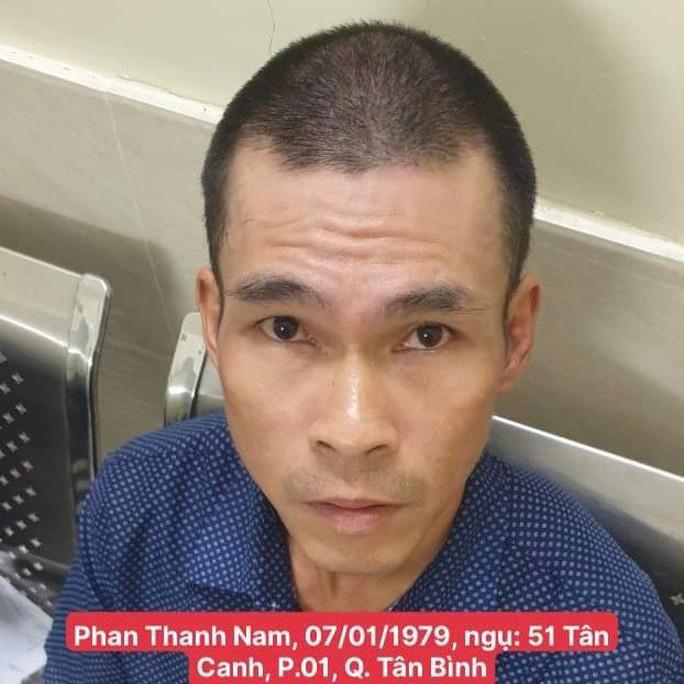 Phan Thanh Nam thời điểm công an bắt giữ Ảnh: Công an cung cấp
