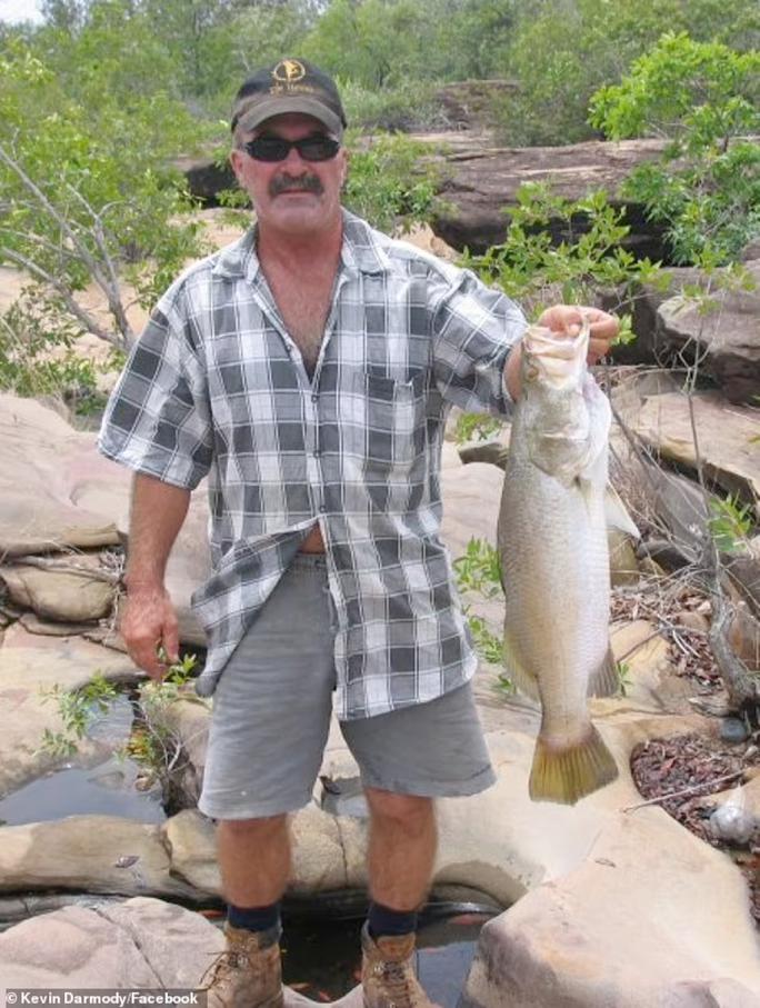 Ông Kevin Darmody (ảnh) bị mất tích khi đang câu cá trên sông Kennedy hôm 29-4. Ảnh: Facebook