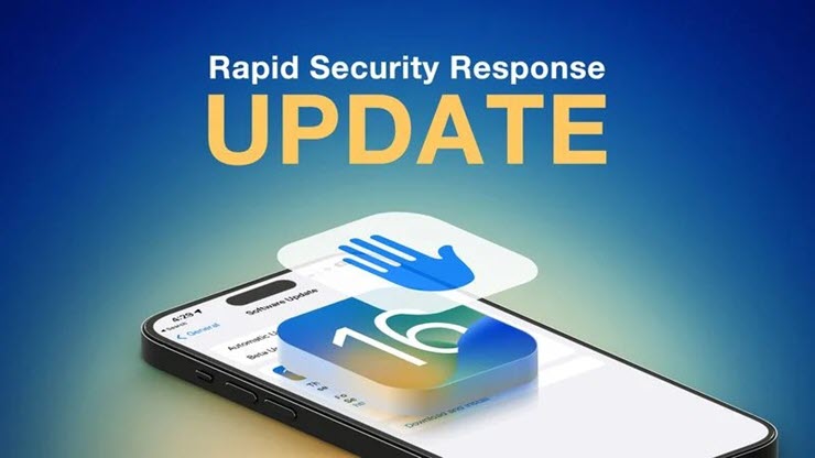 Bản vá bảo mật Rapid Security Response đầu tiên đã được Apple tung ra.