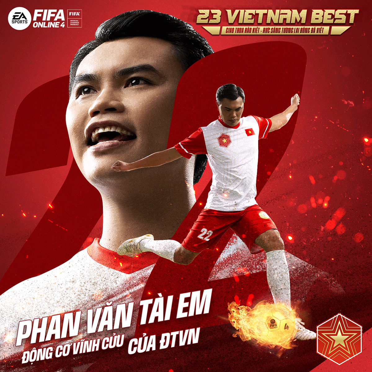FIFA Online 4: Ra mắt mùa thẻ mới - 23 VIETNAM BEST đồng hành cùng SEA Games 32 - 1