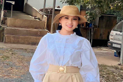 Đời sống Showbiz - "Ca sĩ tỷ phú" Hà Phương hóa cao bồi cá tính, làm điều ý nghĩa khi trở về VN