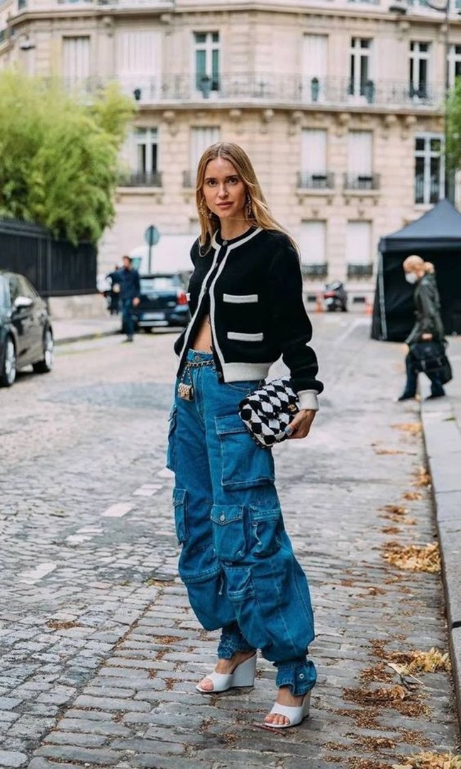 Cách mặc quần túi hộp không luộm thuộm - 11