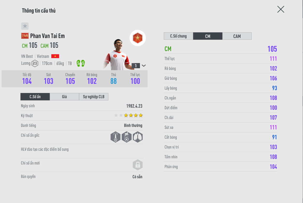 FIFA Online 4: Ra mắt mùa thẻ mới - 23 VIETNAM BEST đồng hành cùng SEA Games 32 - 2