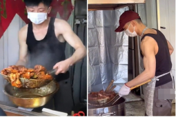 Đàn ông - Sức hút từ chàng trai bán thịt vịt bị fan nữ vây quanh, cảnh sát phải ra giải tán