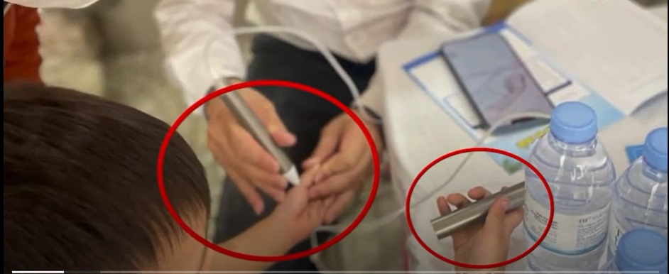 “Bút thần kỳ” khám vi chất dinh dưỡng cho trẻ: Sở Y tế Hà Nội vào cuộc - 1