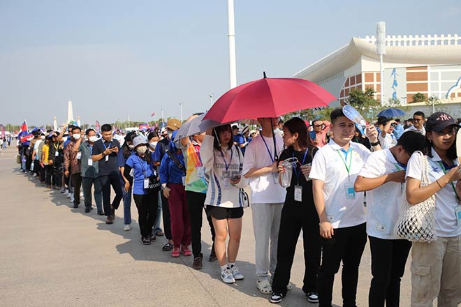 Lễ khai mạc SEA Games 32: Ấn tượng màn thắp đuốc, đại hội chính thức bắt đầu - 87