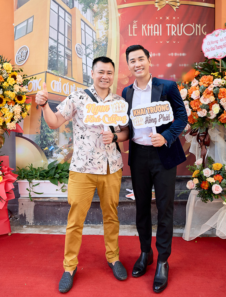 Dàn người đẹp VTV xúng xính váy áo chúc mừng MC Nguyên Khang khai trương cơ sở kinh doanh - 4
