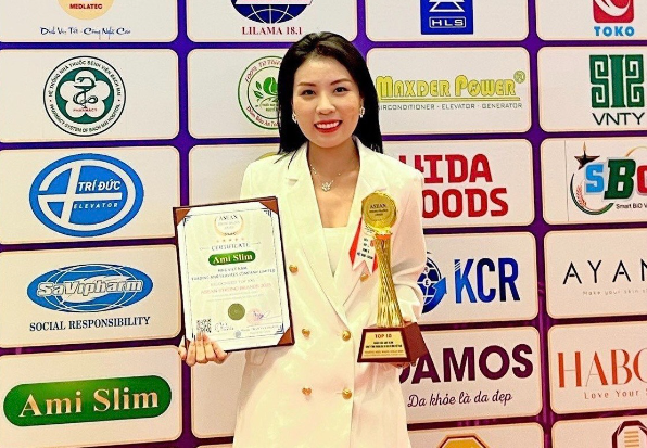 Thương hiệu Ami Slim vào top 10 Thương hiệu mạnh ASEAN lần VII - năm 2023