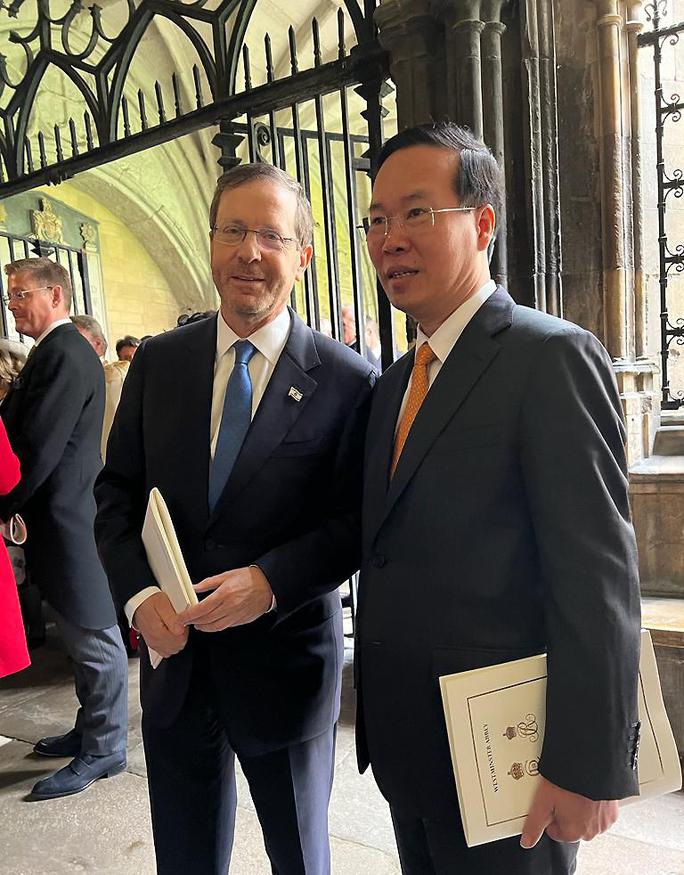 Chủ tịch nước Võ Văn Thưởng gặp Tổng thống Israel Isaac Herzog