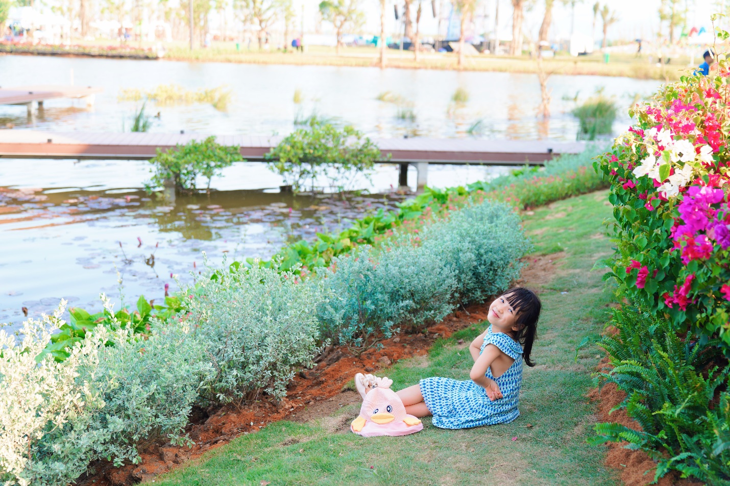 Công viên Hồ Thiên Nga tại đại đô thị xanh Eco Central Park chính thức mở cửa đón cư dân - 3