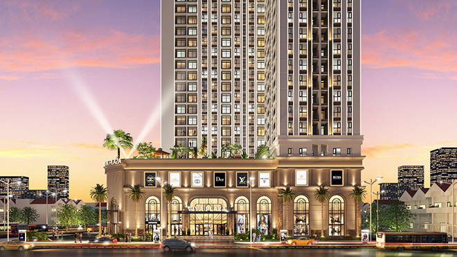 Trung tâm thương mại 3 tầng đẳng cấp của Viva Plaza.