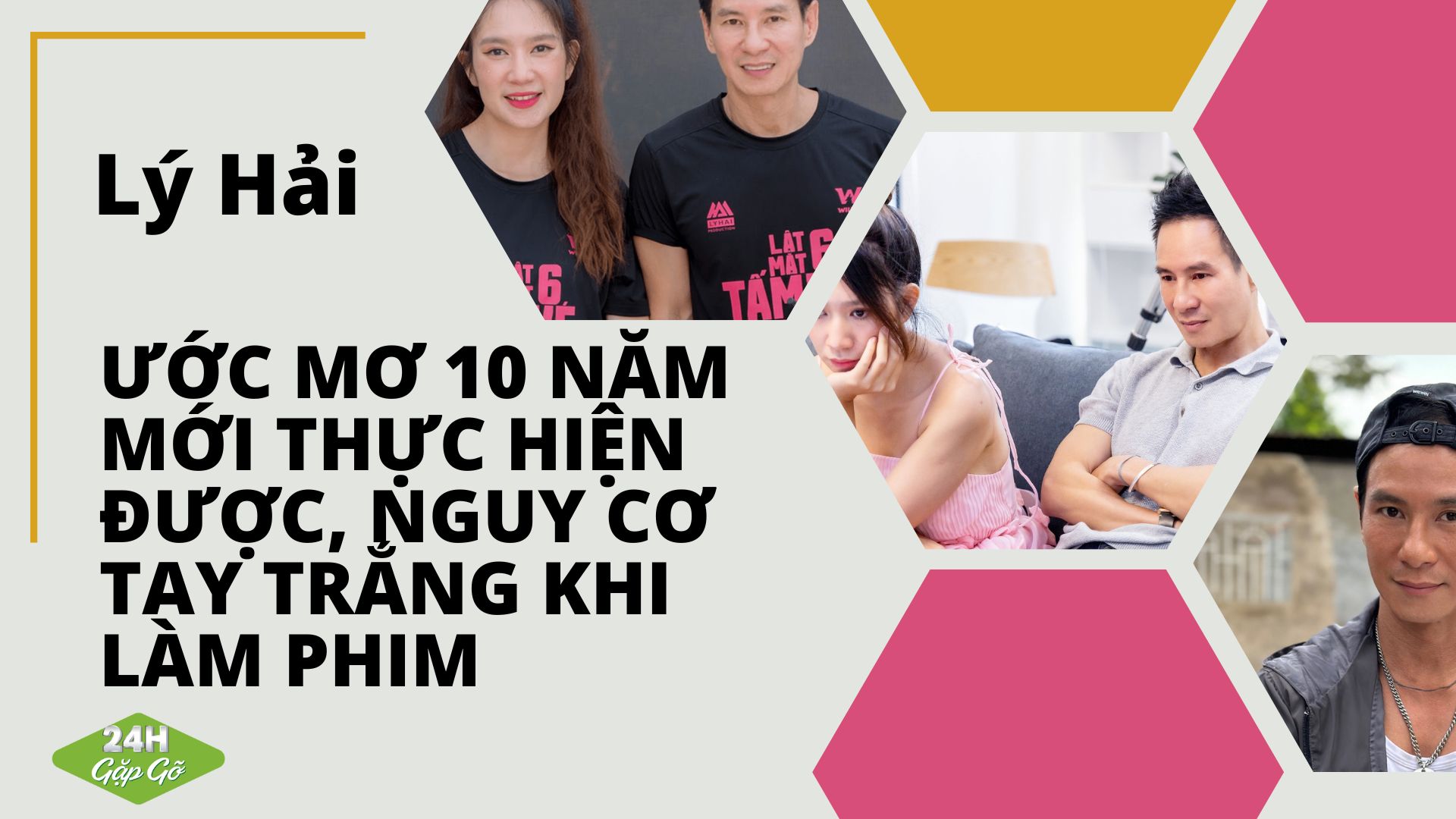 Lý Hải: &#34;Giữ tiền trong người nó nặng nề lắm&#34; - 1