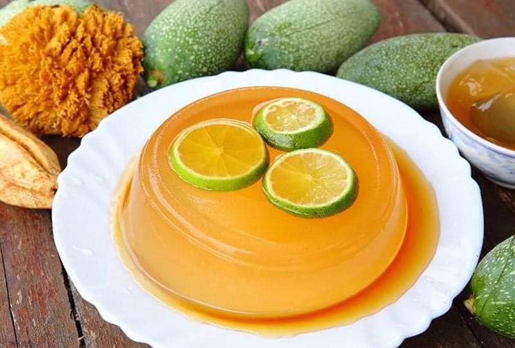 Thạch mát púp là món giải nhiệt mùa hè được ưa chuộng
