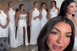 Phù dâu mặc đồ trắng trong đám cưới và phản ứng không ngờ của cô dâu