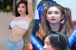 Bạn trẻ - Cuộc sống - Đi xem bóng rổ, cô gái bất ngờ gây chú ý vì quá xinh