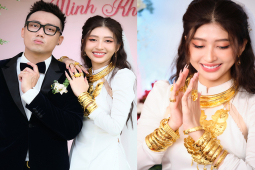 Đời sống Showbiz - Cặp sao Việt về chung nhà sau 7 năm yêu, cô dâu đeo vàng nặng trĩu cổ hút mọi chú ý