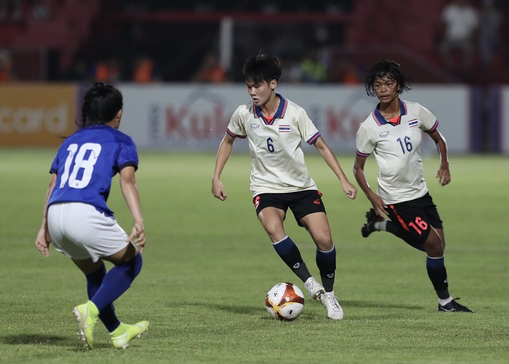 Trực tiếp bóng đá ĐT nữ Campuchia - nữ Thái Lan: Gia tăng cách biệt (SEA Games) (Hết giờ) - 2