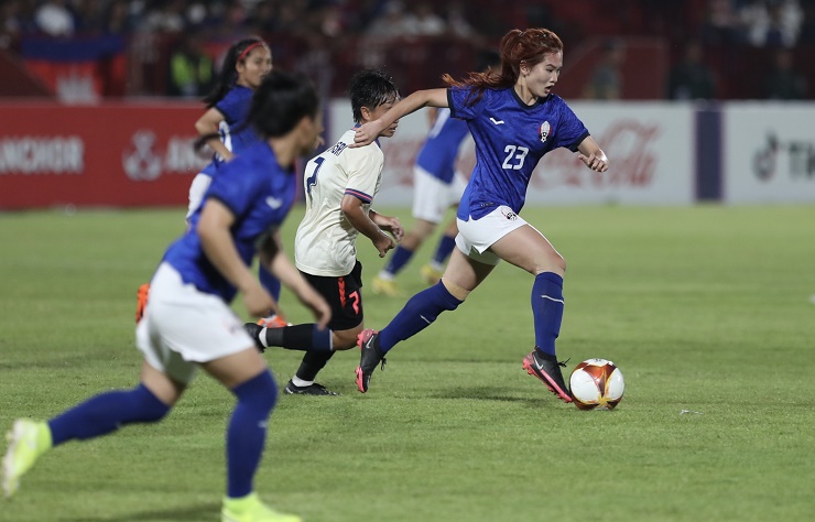 Trực tiếp bóng đá ĐT nữ Campuchia - nữ Thái Lan: Gia tăng cách biệt (SEA Games) (Hết giờ) - 3