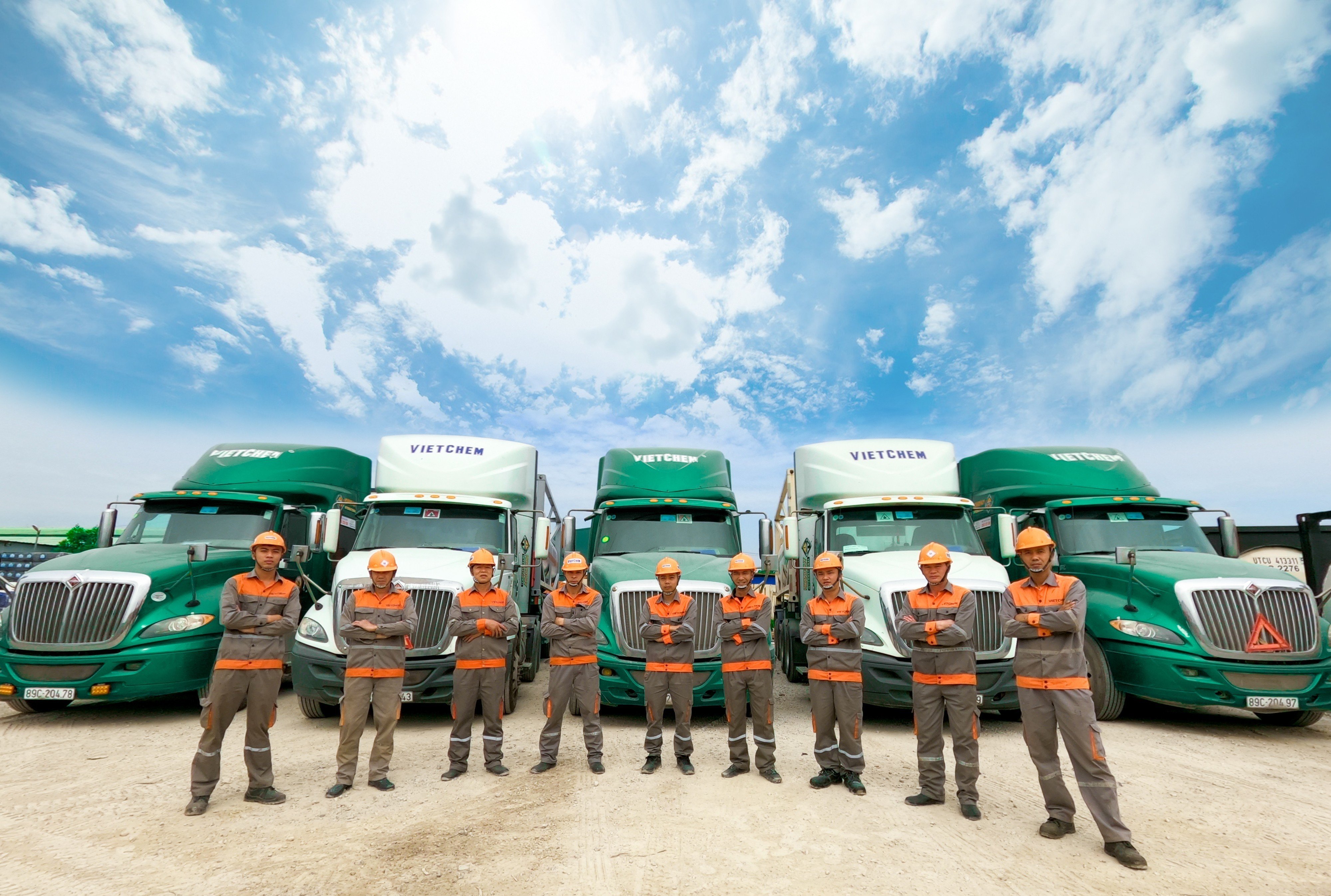 Tân Thành sở hữu số lượng vận tải lên tới 70 đầu xe.