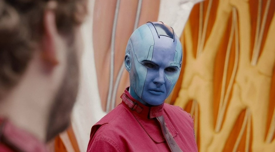 Tạo hình ấn tượng của&nbsp;Karen Gillen trong "Guardians of the Galaxy 3".