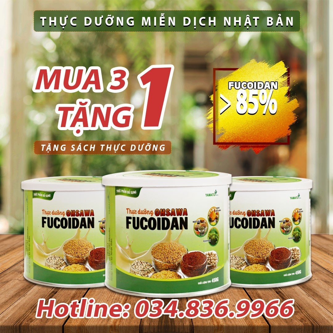 Thực dưỡng Ohsawa Fucoidan là lựa chọn sức khoẻ, giúp cân bằng dinh dưỡng cho mọi người.