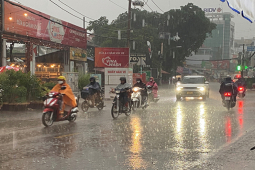 Tin tức trong ngày - Thời tiết ngày 10/5: Mưa to xuất hiện nhiều nơi từ Bắc vào Nam