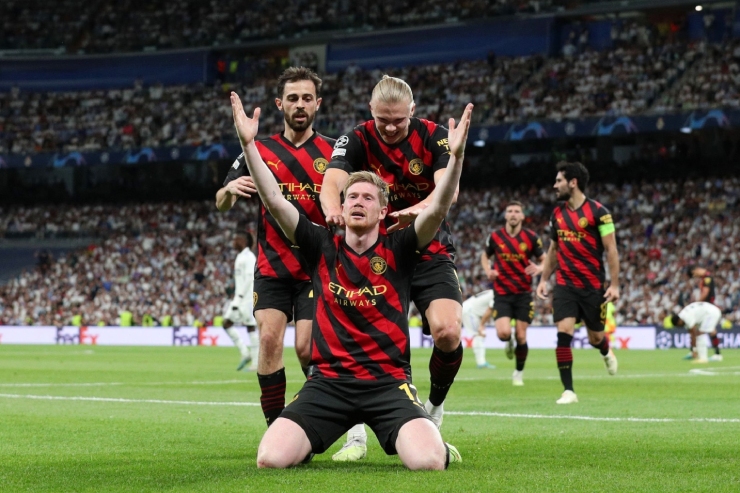 Trận đại chiến trên sân Bernabeu diễn ra hấp dẫn đúng như mong đợi của người hâm mộ