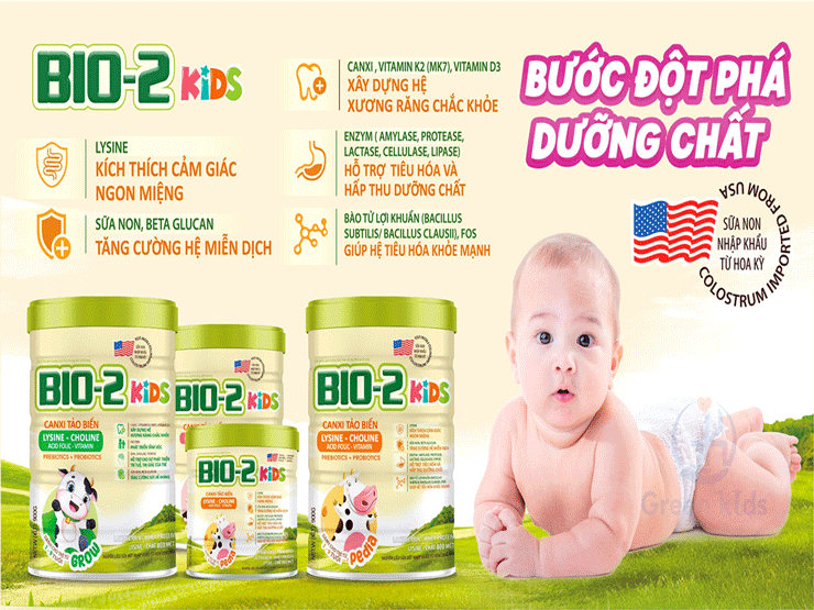 Thương hiệu BIO-2 Kids - Đột phá dưỡng chất, hướng tới phát triển toàn diện cho người Việt