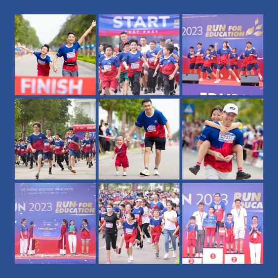 Cùng ngày, Vinschool Metropolis (Hà Nội) cũng tổ chức ngày chạy offline EDURUN 2023&nbsp; tại Sân vận động trường ĐH Sư phạm. Đây còn là một giải đấu điền kinh khi các cá nhân, tập thể tham gia thi đấu để giành huy chương EDURUN 2023.