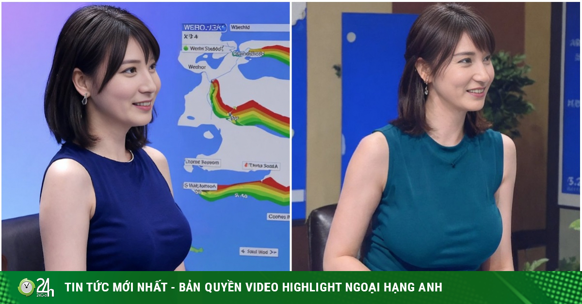 テレビで日本のお天気MCがローカットシャツを着ている写真の真実