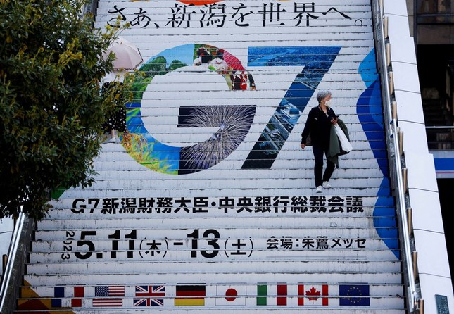 Hội nghị bộ trưởng tài chính G7 diễn ra từ ngày 11-13/5 tại Niigata, Nhật Bản. (Ảnh: Reuters)