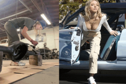 Đời sống Showbiz - Cô thợ sửa xe "lấm lem" hút hàng chục triệu lượt xem hóa ra là "siêu vòng 1" này