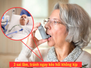 Sức khỏe đời sống - 3 sai lầm khi điều trị hen suyễn, COPD khiến bệnh nhân trả giá đắt. Điều 3 nguy hiểm nhất