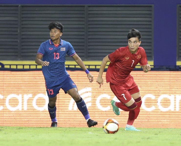 Trực tiếp bóng đá U22 Việt Nam - U22 Thái Lan: Tấn công không ngừng nghỉ (SEA Games 32) - 10