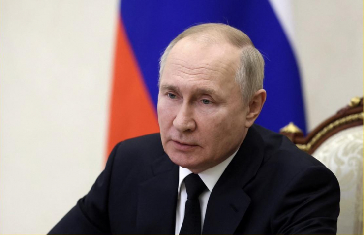 Tổng thống Nga Vladimir Putin. Ảnh: AP