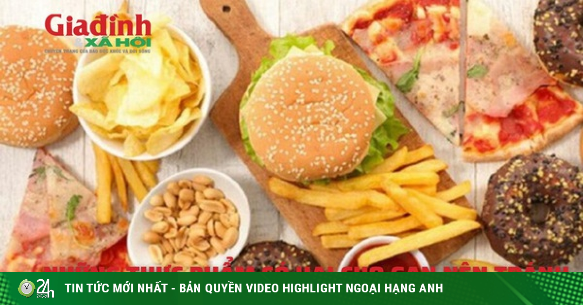 Những thực phẩm có hại cho gan nên tránh