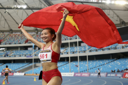 Trực tiếp điền kinh SEA Games 12/5: Nguyễn Thị Oanh lại ”lên đỉnh” 10.000m, giành 4 HCV