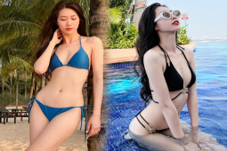 Bạn trẻ - Cuộc sống - Cô gái Hà Nội có vòng eo 56cm khoe body gợi cảm với bikini