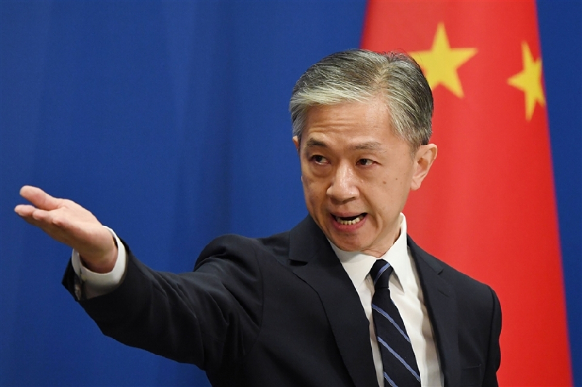 Ông Uông Văn Bân – người phát ngôn Bộ Ngoại giao Trung Quốc (ảnh: RT)
