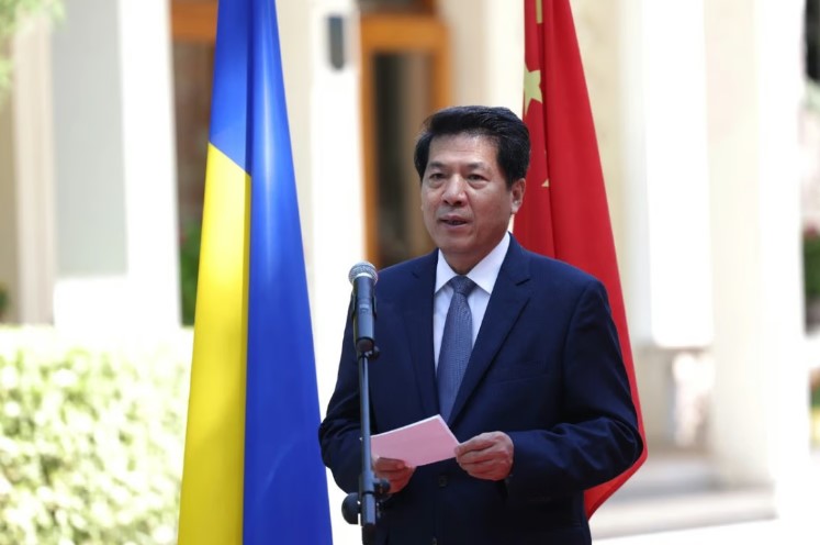 Ông Li Hui, đặc phái viên Trung Quốc, sẽ lên đường tới Ukraine, Nga, Ba Lan, Pháp, và Đức vào tuần tới để thảo luận giải pháp cho khủng hoảng Ukraine. Ảnh: Weibo
