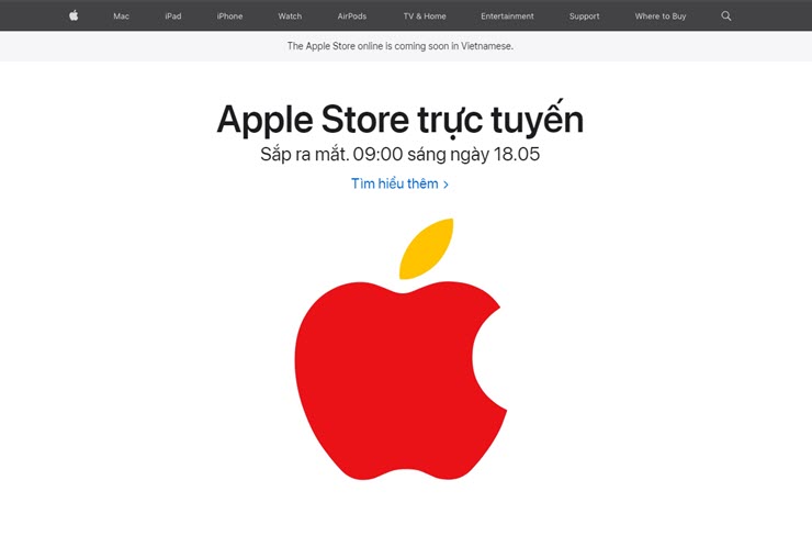 Apple sắp ra mắt cửa hàng trực tuyến tại thị trường Việt Nam.